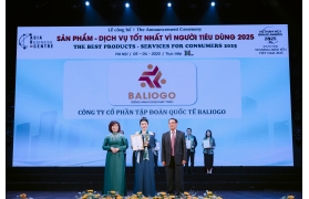 Tập đoàn Baliogo vinh dự nhận giải thưởng "Sản phẩm - Dịch vụ tốt nhất vì người tiêu dùng 2025"